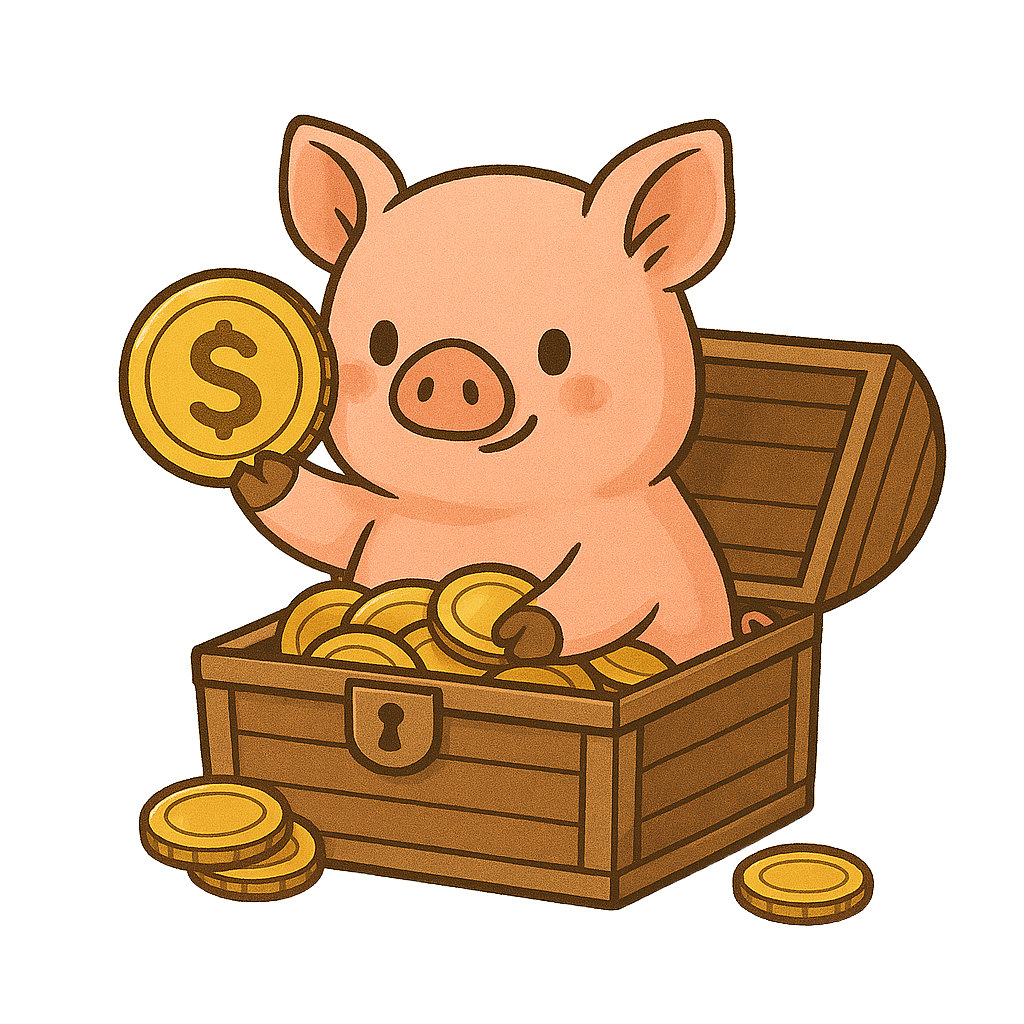 Savings Piggy Bank